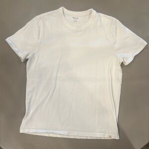 Plain White Men's T-Shirt
